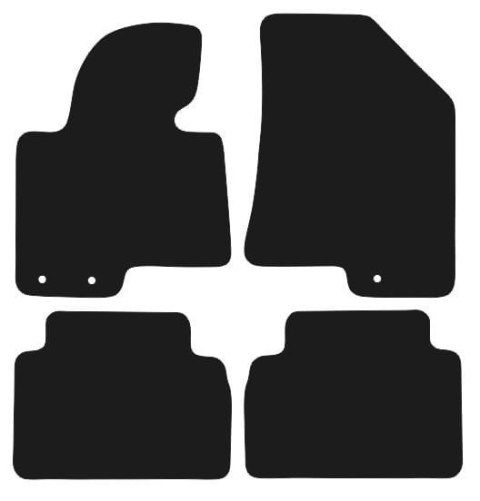 Dywaniki Ciemny brąz do Kia Sportage III (2010-2015) Design