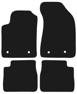 Dywaniki Ciemny brąz do Lancia Delta III (2008-2014) Design