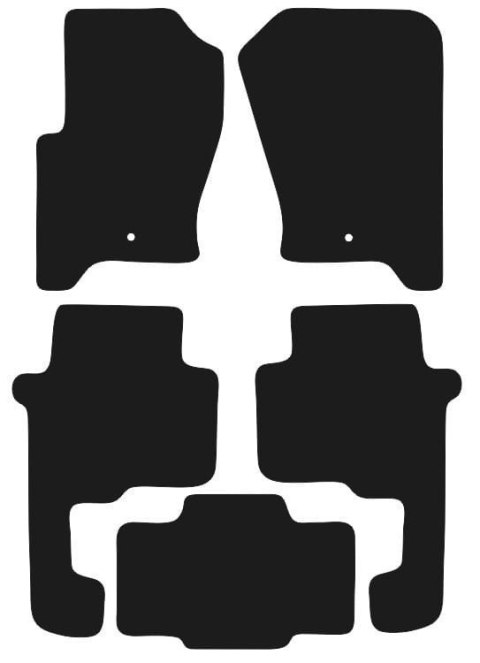 Dywaniki Ciemny brąz do Land Rover Discovery III (2004-2009) Design