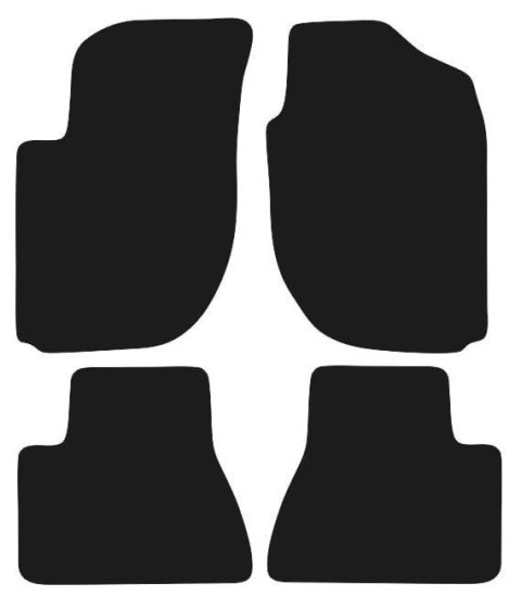 Dywaniki Ciemny brąz do Land Rover Freelander I (1997-2006) Design