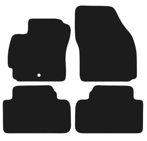 Dywaniki Ciemny brąz do Mazda 5 I (2005-2010) Design