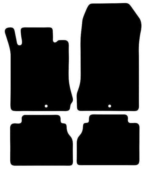 Dywaniki Ciemny brąz do Mercedes E Klasa W210 (1995-2002) Design