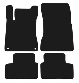 Dywaniki Ciemny brąz do Mercedes GLA H247 (2019- Design