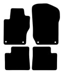 Dywaniki Ciemny brąz do Mercedes ML W164 (2005-2011) Design
