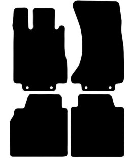 Dywaniki Ciemny brąz do Mercedes S Klasa W220 Long 4Matic (1998-2005) Design