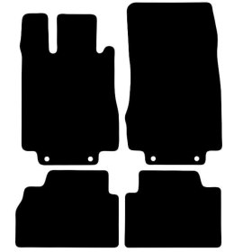 Dywaniki Ciemny brąz do Mercedes S Klasa W220 Short (1998-2005) Design