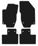 Dywaniki Welurowe do Alfa Romeo 156 GTA (2002-2005) Czarny Protect