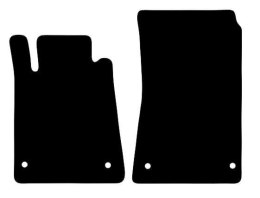 Dywaniki Ciemny brąz do Mercedes SLK R171 (2004-2011) Design