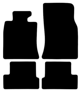 Dywaniki Ciemny brąz do Mini Cooper II R56 (2006-2013) Design