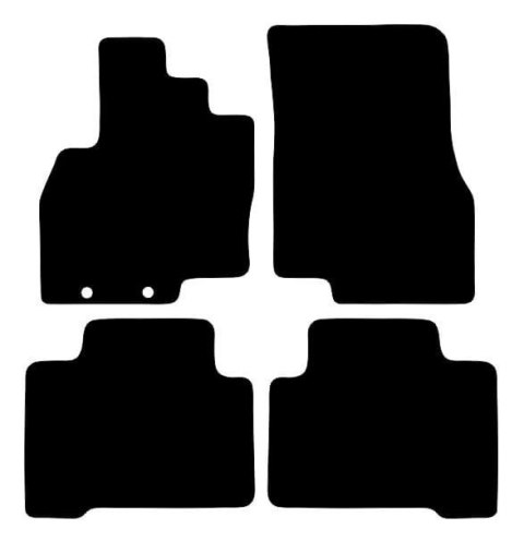 Dywaniki Ciemny brąz do Mitsubishi Grandis 5 os. (2004-2011) Design