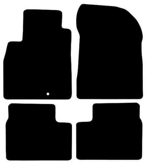 Dywaniki Ciemny brąz do Nissan Micra IV K13 (2010-2017) Design