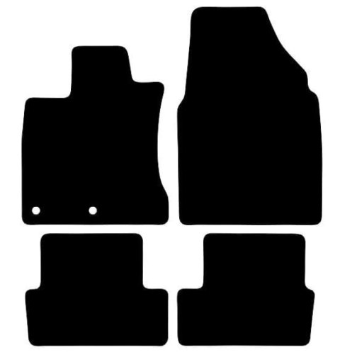 Dywaniki Ciemny brąz do Nissan Quashqai I (2007-2013) Design