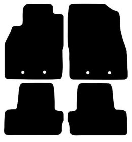 Dywaniki Ciemny brąz do Opel Ampera (2011-2014) Design