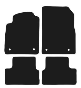Dywaniki Ciemny brąz do Opel Astra J (2009-2019) Design