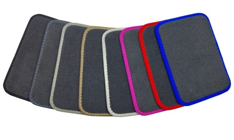 Dywaniki Welurowe do Mercedes S Klasa W221 Long (2005-2013) Szary Protect