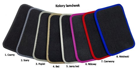 Dywaniki Welurowe do Opel Astra H GTC (2004-2010) Czarny Protect