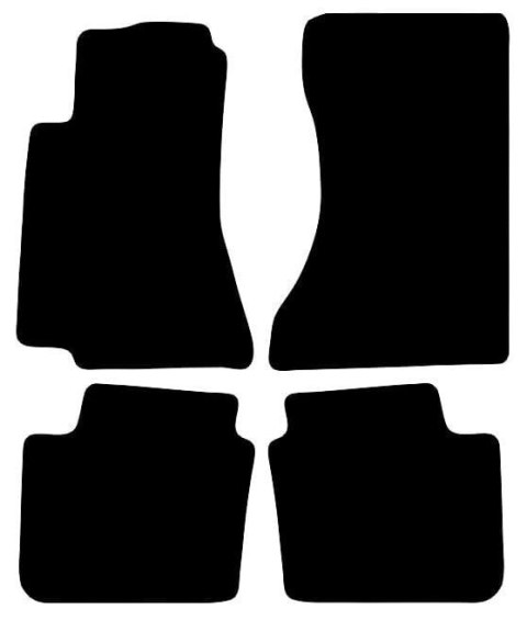 Dywaniki Ciemny brąz do Opel Omega B (1994-2003) Design