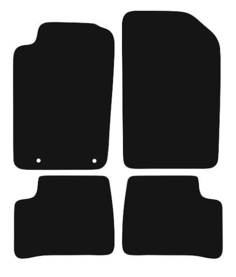 Dywaniki Ciemny brąz do Peugeot 206+ (2009-2012) Design