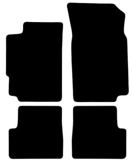 Dywaniki Ciemny brąz do Peugeot 406 (1995-1999) Design