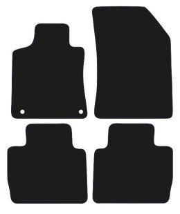 Dywaniki Ciemny brąz do Peugeot 508 II (2018- Design