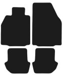 Dywaniki Ciemny brąz do Porsche 911 VI 997 (2004-2011) Design