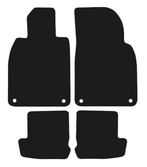 Dywaniki Ciemny brąz do Porsche 911 VII 991 (2011-2019) Design