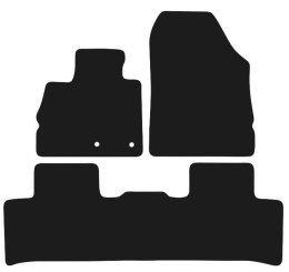 Dywaniki Ciemny brąz do Renault Scenic IV (2016-2022) Design