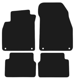 Dywaniki Ciemny brąz do Saab 9-3 II Cabrio (2003-2011) Design