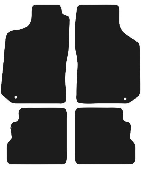 Dywaniki Ciemny brąz do Saab 900 II (1993-1998) Design