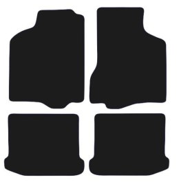 Dywaniki Ciemny brąz do Seat Cordoba I FL (1999-2002) Design