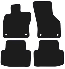 Dywaniki Ciemny brąz do Skoda Octavia IV (2020- Design