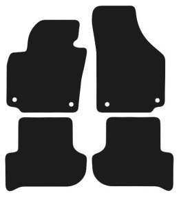 Dywaniki Ciemny brąz do Skoda Yeti (2009-2017) Design