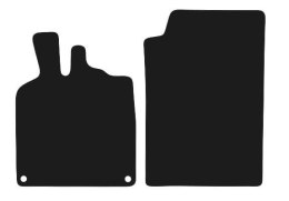 Dywaniki Ciemny brąz do Smart Fortwo II (2007-2014) Design