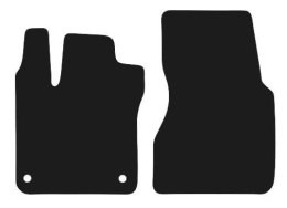 Dywaniki Ciemny brąz do Smart Fortwo III (2014-2020) Design