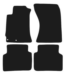 Dywaniki Ciemny brąz do Subaru Forester II (2002-2008) Design