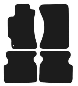 Dywaniki Ciemny brąz do Subaru Impreza II (2000-2007) Design