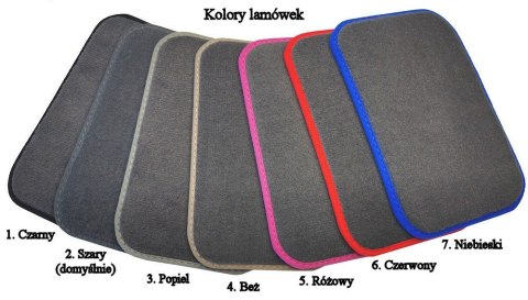 Dywaniki Welurowe do Dacia Sandero Stepway III (2021- Szary Comfort