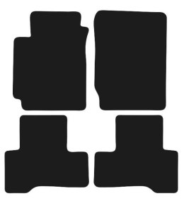 Dywaniki Ciemny brąz do Suzuki Grand Vitara II 3d (2005-2014) Design