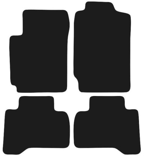 Dywaniki Ciemny brąz do Suzuki Grand Vitara II 5d (2005-2014) Design