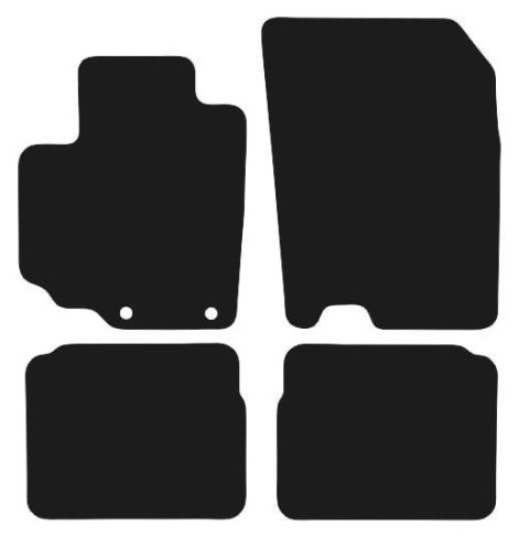 Dywaniki Ciemny brąz do Suzuki SX4 S-Cross (2013- Design