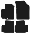 Dywaniki Ciemny brąz do Suzuki Swift IV (2005-2010) Design