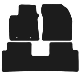 Dywaniki Ciemny brąz do Toyota Avensis III (2009-2012) Design