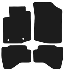 Dywaniki Ciemny brąz do Toyota Aygo II (2014-2022) Design