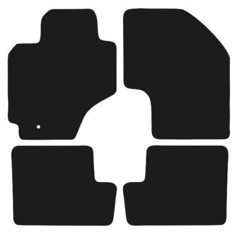 Dywaniki Ciemny brąz do Toyota RAV4 II (2000-2003) Design