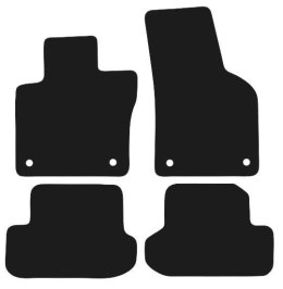 Dywaniki Ciemny brąz do VW Beetle (2011-2019) Design