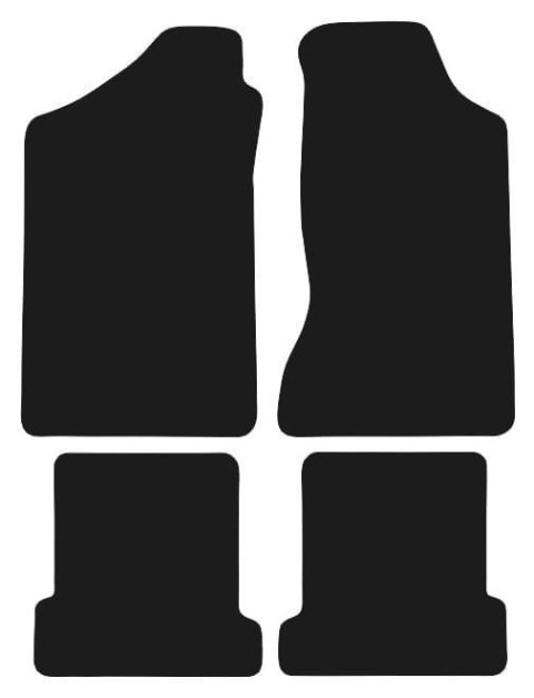 Dywaniki Ciemny brąz do VW Corrado (1988-1995) Design