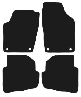 Dywaniki Ciemny brąz do VW Fox (2005-2011) Design