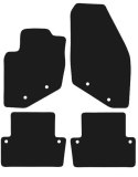 Dywaniki Ciemny brąz do Volvo S60 I (2000-2010) Design