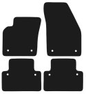 Dywaniki Ciemny brąz do Volvo V50 (2004-2012) Design