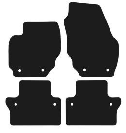 Dywaniki Ciemny brąz do Volvo V70 III (2007-2016) Design